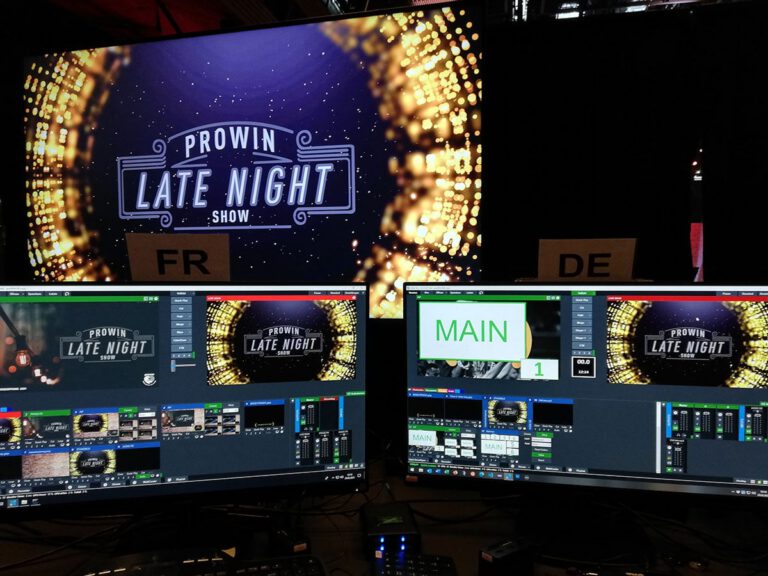 Aufnahme der PURA Erlebnismanufaktur bei der Late Night Show.